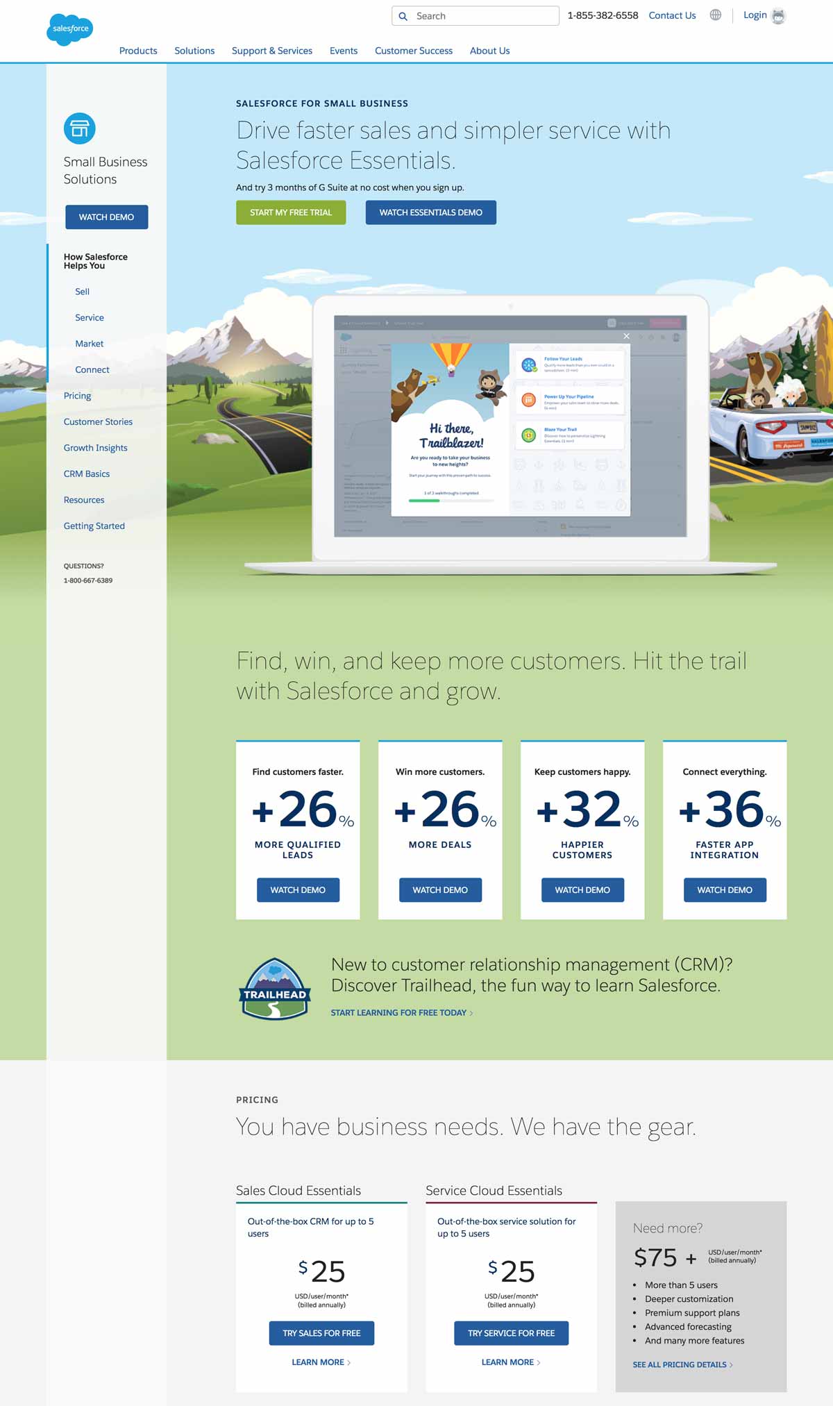 Software & CRM Solution - Product Page